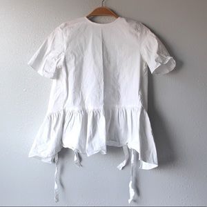 Walter Baker Peplum Blouse NWOT